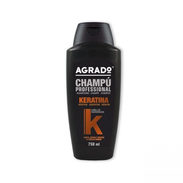 Shampoo Con Keratina Profesional 750ml Agrado