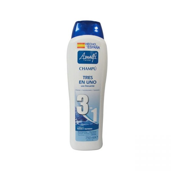 Amalfi Shampoo Familiar Tres En Uno 750ml