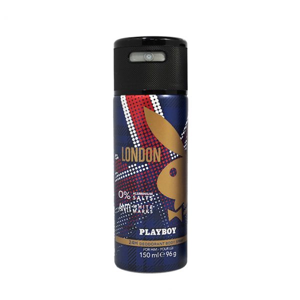 Playboy Body Spray Hombre London 150ml