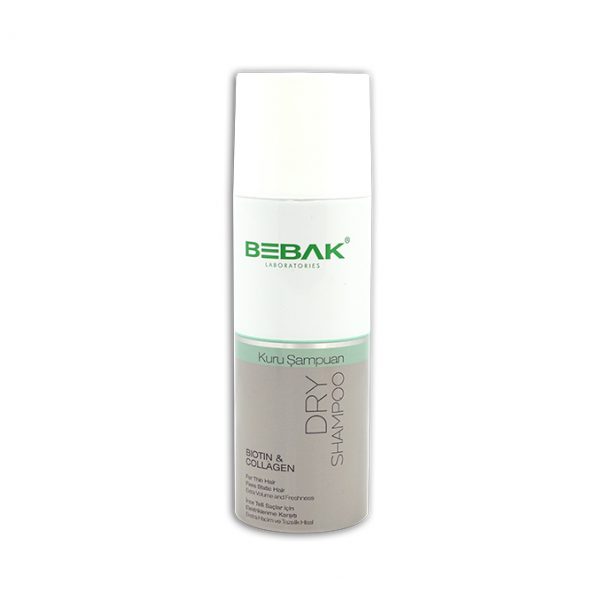 Bebak Dry Shampoo Biotin & Collagen 200ml