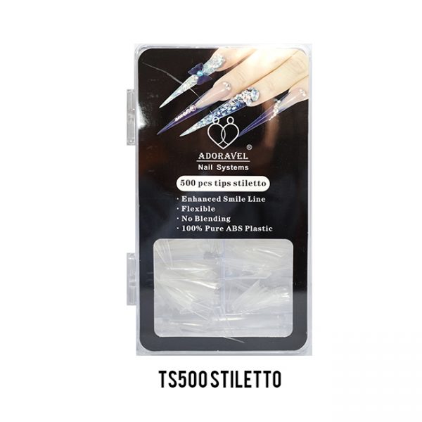 Nb Adoravel Ts500 Stiletto Caja De Tips 500 Un.