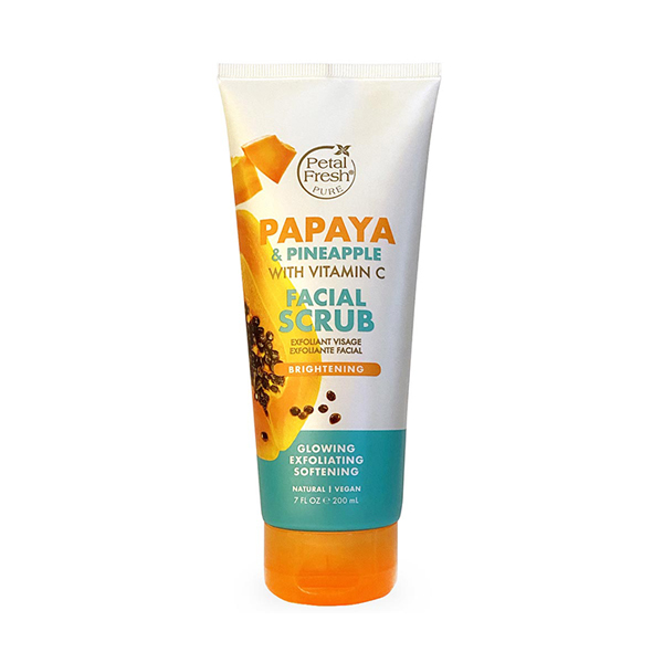 Petal Fresh P. Brightening Papaya Facial Scrub 200ml / 7 Oz.