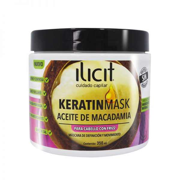 ILICIT Keratinmask Macadamia 350mL