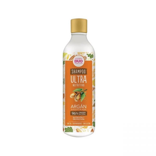 Shampoo Ultra Nutrición Argan Y Acai Sin Sal 340ml