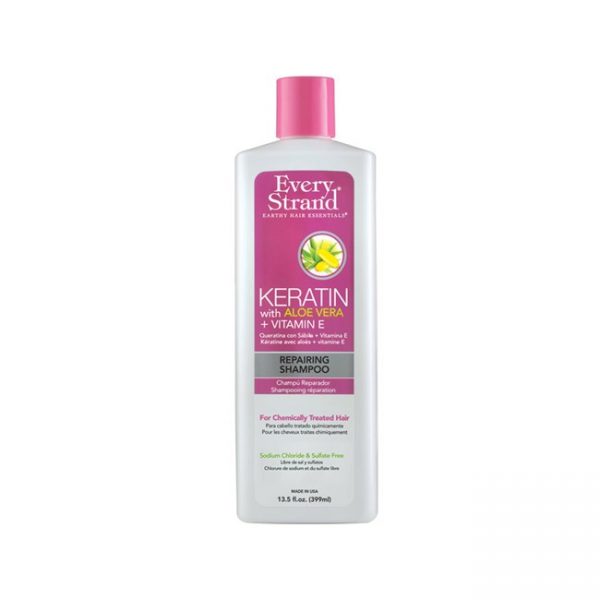 Keratin With Aloe Vera + Vit.E Shampoo 13.5 Fl.Oz/ 399ml