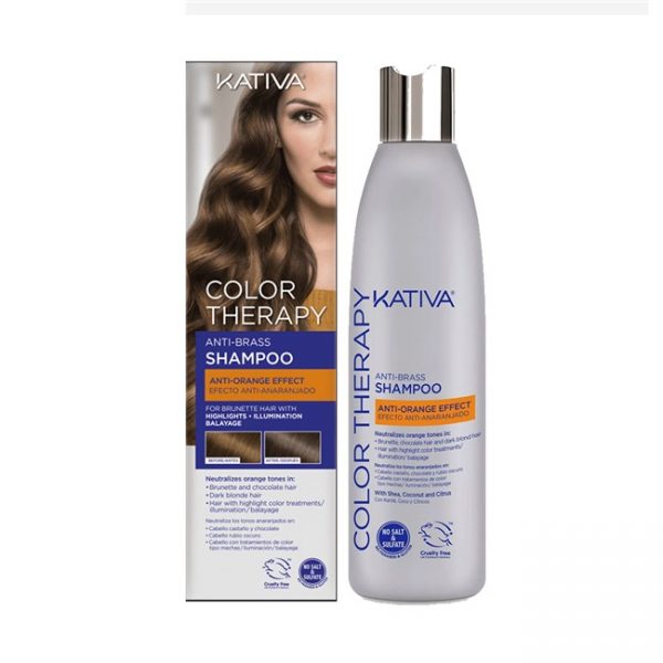 Color Therapy Anti-Brass Shampoo Anti-Anaranjado 250ml / 8.4oz