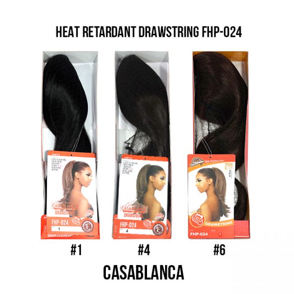 Heat Retardant Drawstring Fhp-024 Extensiones Eve Hair