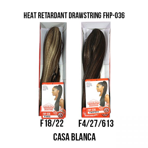 Heat Retardant Drawstring Fhp-036  F Extensiones Eve Hair