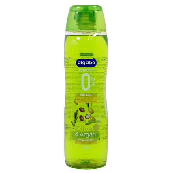 Algabo Shampoo 0% Sal Oliva y Argán